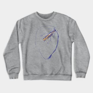 longhorn beetle Crewneck Sweatshirt